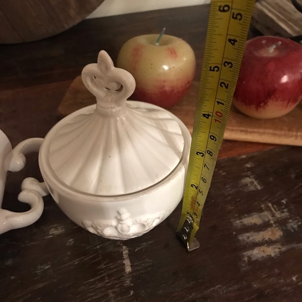 ▪️Shabby Chic Creamer & Sugar Bowl - Picture 7 of 9